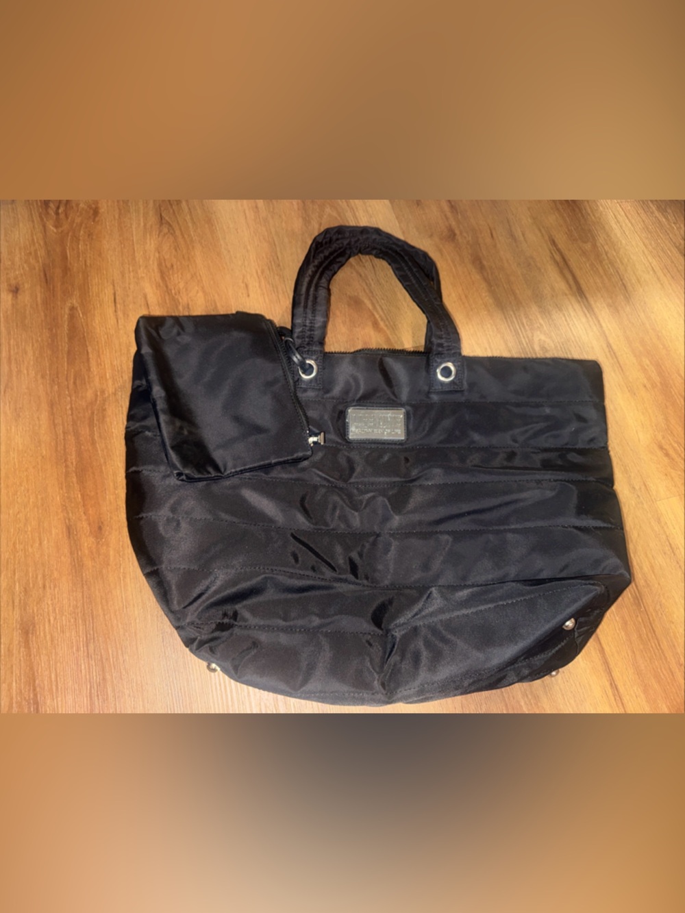 LIFETIME FITNESS HEALTHY WAY OF LIFE LARGE WOMEN'S BAG TOTE WITH CLUTCH BAG